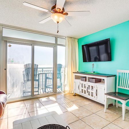 Oceanfront Condo With Huge Balcony Walk To Skywheel Myrtle Beach Exterior foto