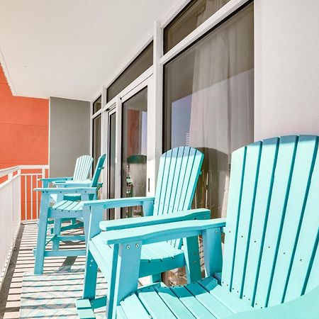 Oceanfront Condo With Huge Balcony Walk To Skywheel Myrtle Beach Exterior foto