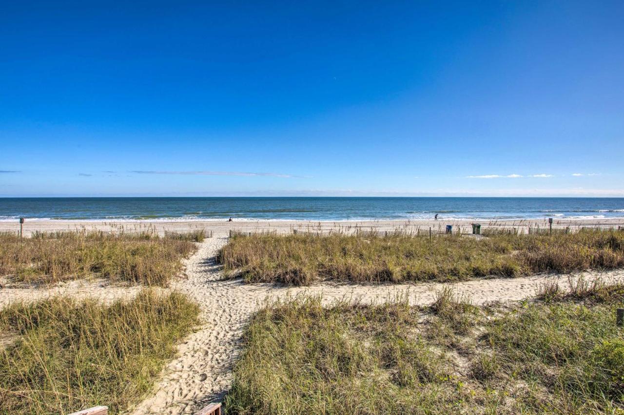 Oceanfront Condo With Huge Balcony Walk To Skywheel Myrtle Beach Exterior foto