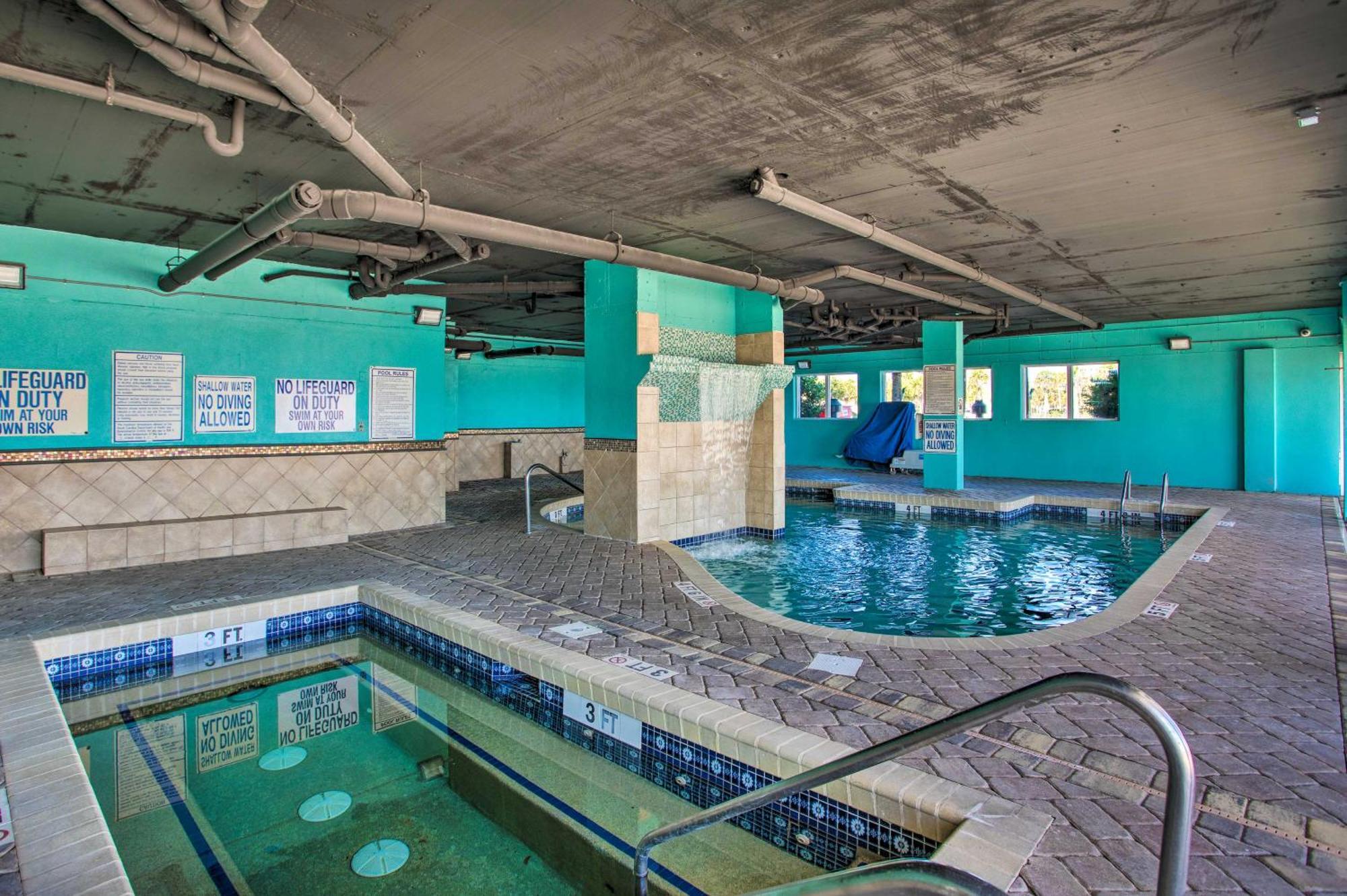 Oceanfront Condo With Huge Balcony Walk To Skywheel Myrtle Beach Exterior foto